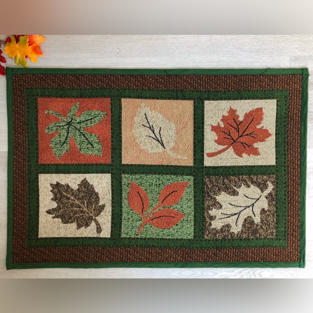 🍁Fall Autumn Leaves Doormat Rug